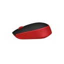 Mouse Logitech M170 Inalambrico Rojo