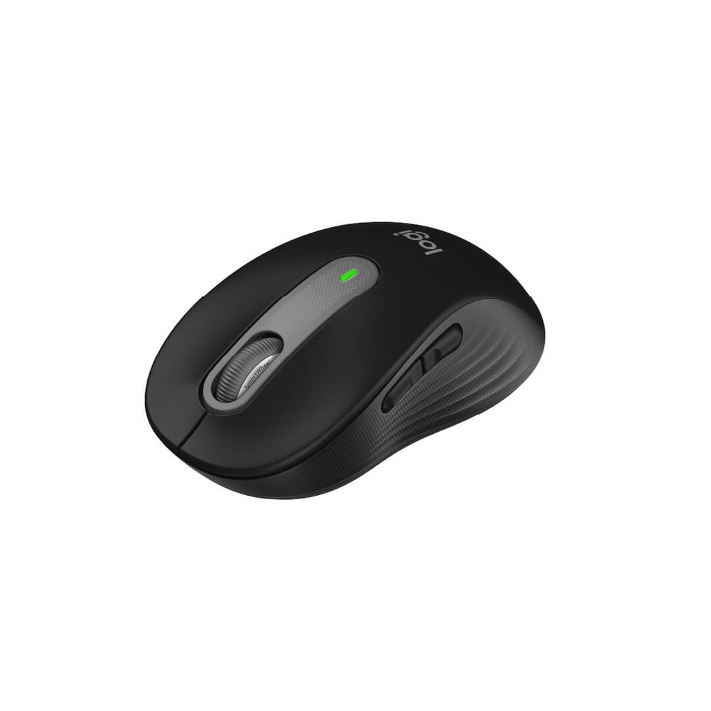 Mouse Logitech M650 Signature Grande Inalambrico-Bluetooth Negro