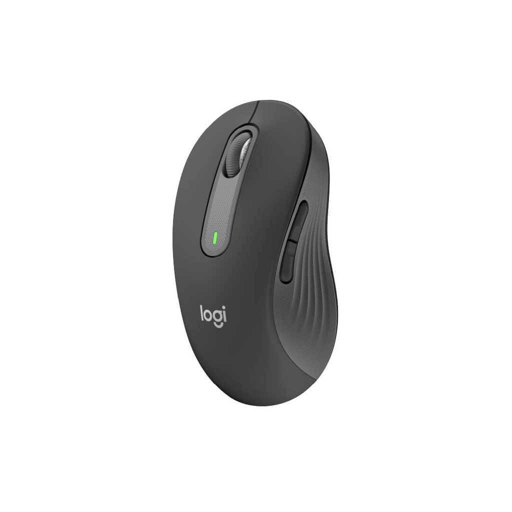 Mouse Logitech M650 Signature Grande Inalambrico-Bluetooth Negro