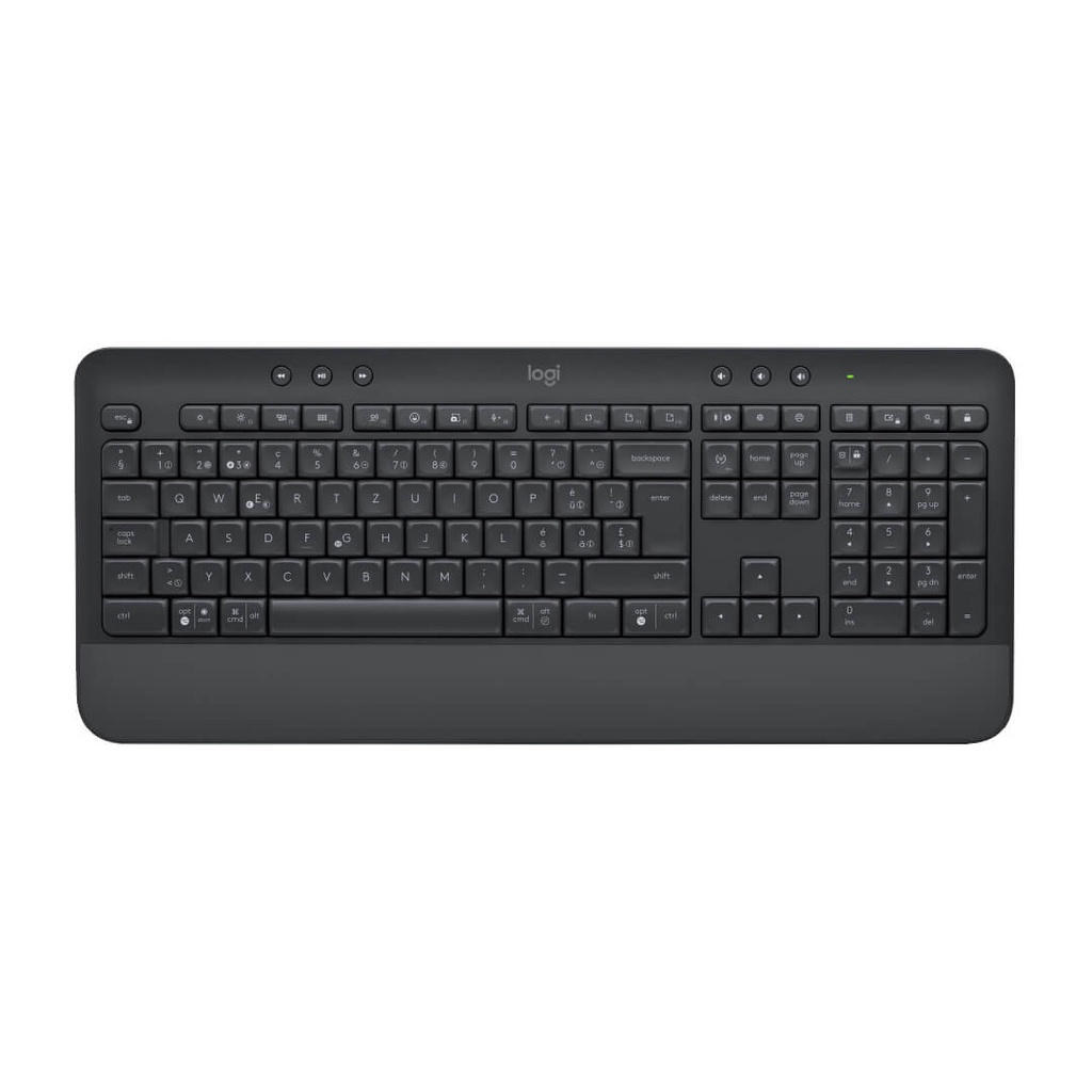 Teclado Logitech K650 Bluetooth - Inalambrico Grafito