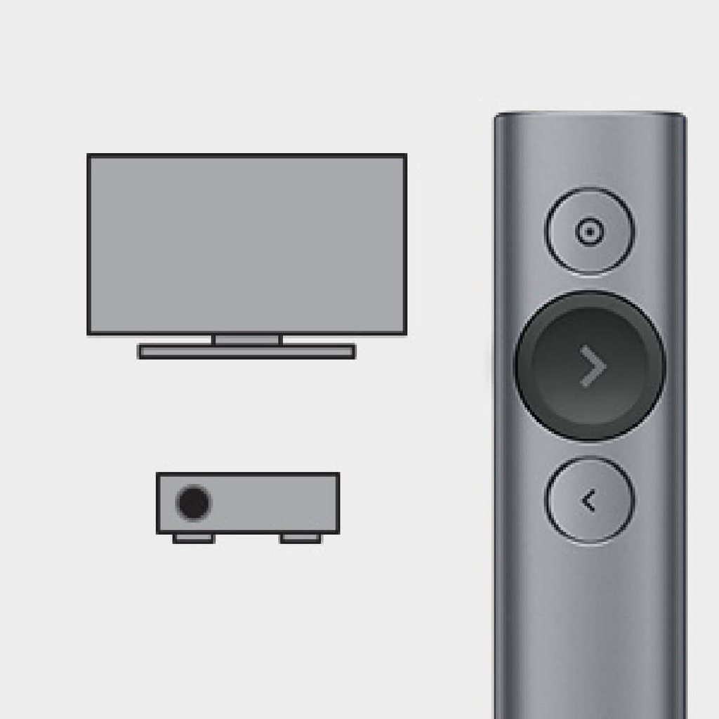 Apuntador Spotlight Inalambrico - Bluetooth  Logitech