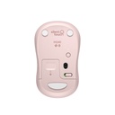 Mouse Logitech M240 Bluetooth Silencioso Rosado