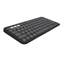 Teclado Logitech Pebble K380 2 Grafito Bluetooth