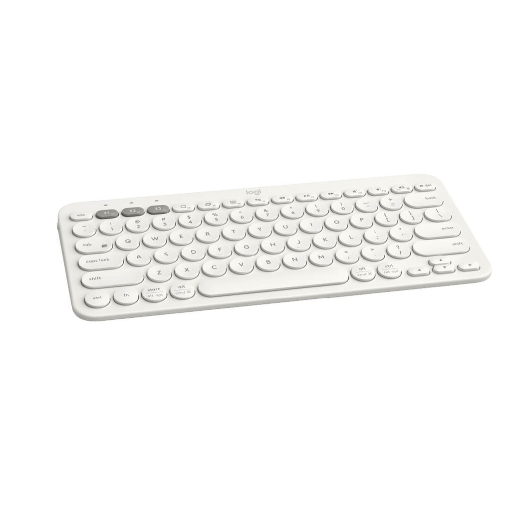 Teclado Logitech Pebble K380 2 Blanco Bluetooth