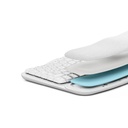 Teclado Logitech Wave Ergonomico Blanco Bluetooth - Inalámbrico