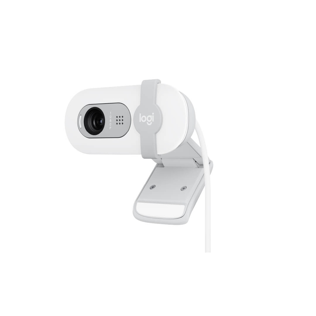 Camara Web Logitech Brio 100 Blanco Full Hd1080P USB