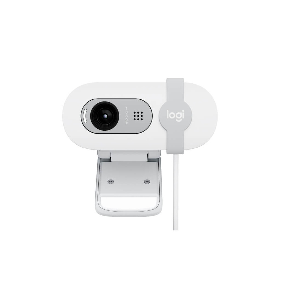 Camara Web Logitech Brio 100 Blanco Full Hd1080P USB