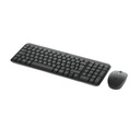 Combo Teclado y Mouse Logitech Mk250 Bluetooth Grafito