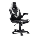 Silla gamer Trust Gxt 703W Riye Negro Blanco