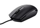 Mouse Alambrico Trust Basi Negro ( 1200 dpi)