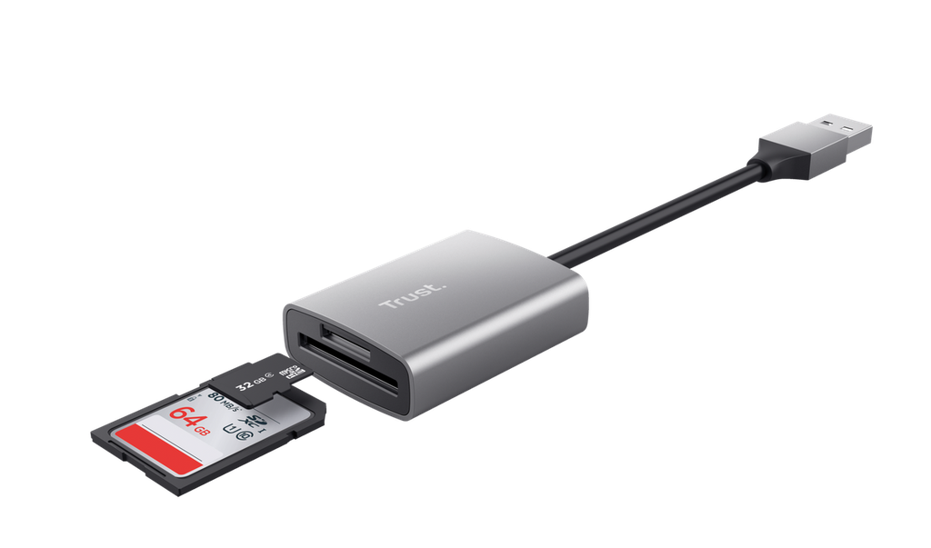 Lector de Tarjetas Trust Dalyx con conector USB Usb 3.1
