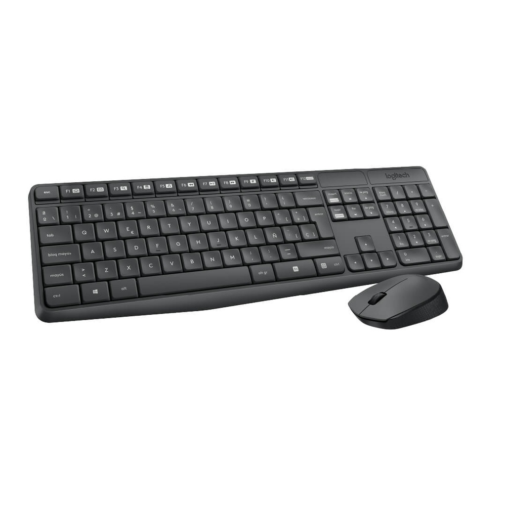 Combo Teclado y Mouse Logitech Mk235 Inalambrico