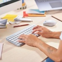 Teclado Logitech MX Keys Mini Bluetooth - Inalambrico Gris Plata