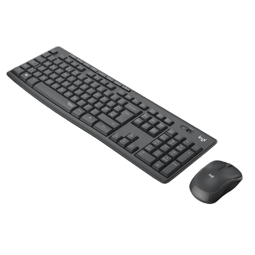 Combo Teclado y Mouse Logitech Mk295 Inalambrico - Silencioso