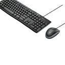 Combo Teclado y Mouse Logitech Mk200 Multimedia Usb
