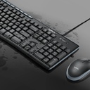 Combo Teclado y Mouse Logitech Mk200 Multimedia Usb