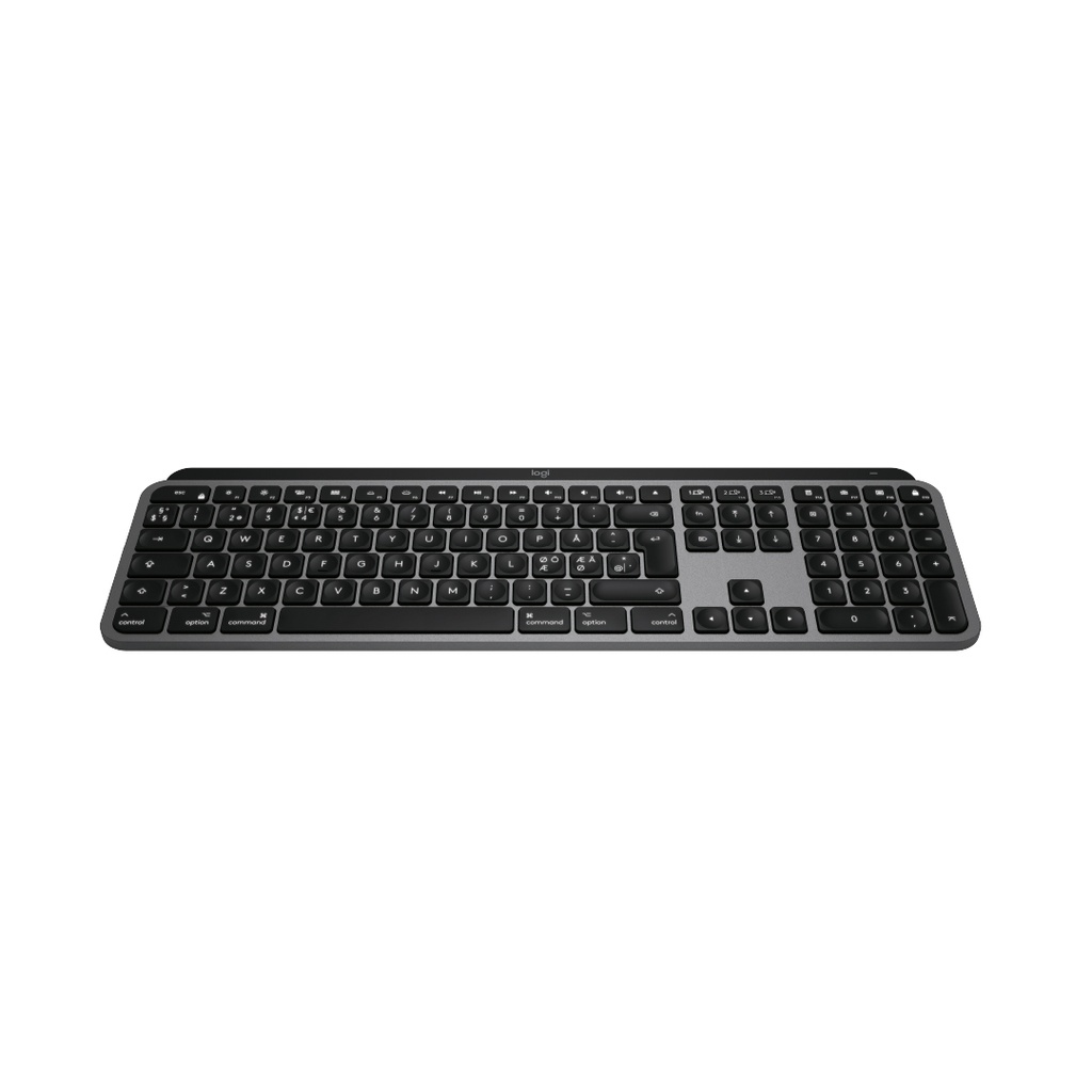 Teclado Logitech Mecanico MX Keys Mechanical Bluetooth-Inalambrico Gris Oscuro