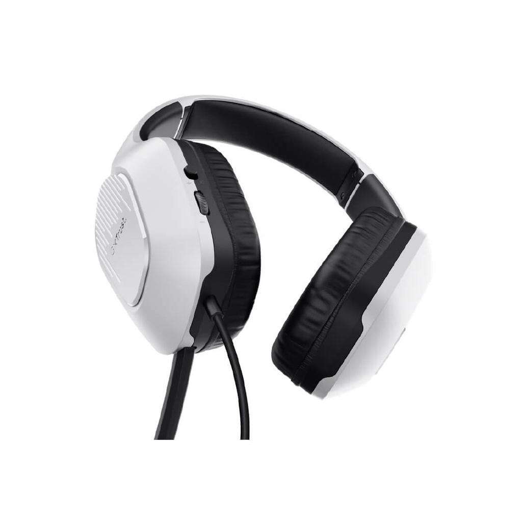 Audifono Diadema Trust Gxt 415W Zirox Blanca Gamer 3,5mm pc Nintendo Switch, Nintendo Switch Lite, PS4, PS5, Xbox Serie S, Xbox Serie X