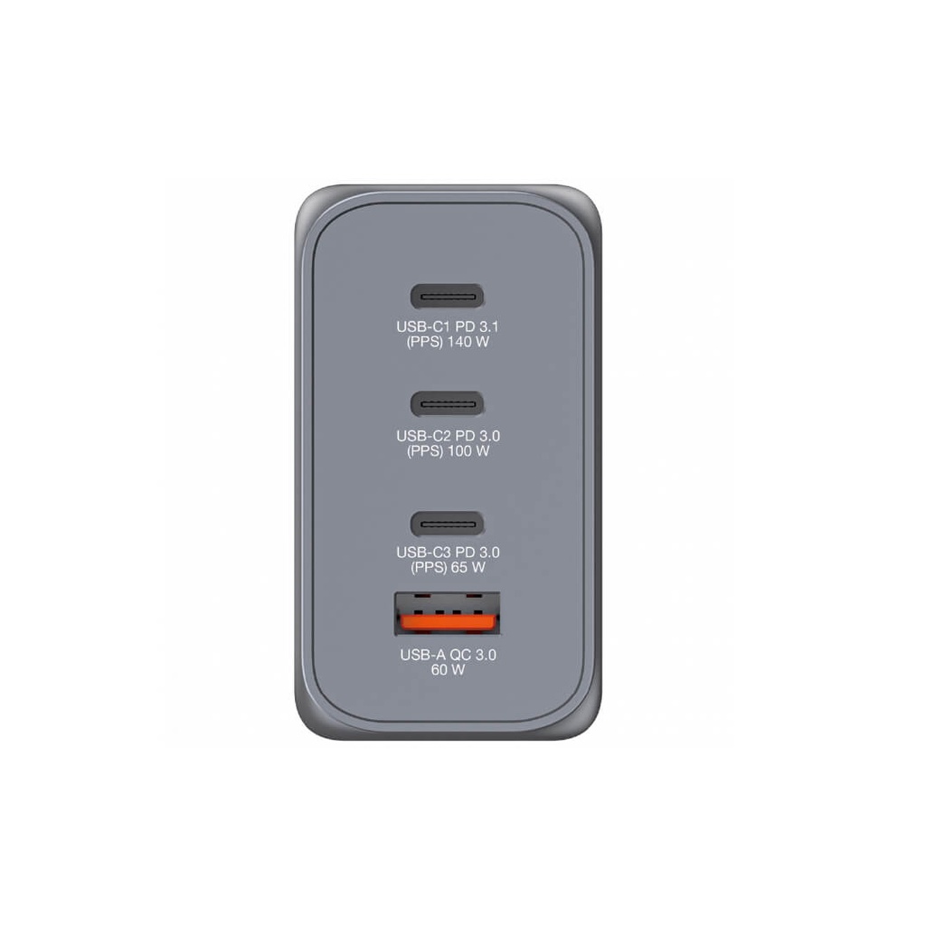 Cargador Carga Rapida Verbatim 65W QC 3.0