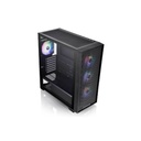 Chasis Thermaltake H390 TG ARGB /BLACK /WIN / SPCC /TEMPERED GLASS *1/120mm ARGB SE Fan *4/PS-TTP-0750NNF A BU -3/ Brown Box
