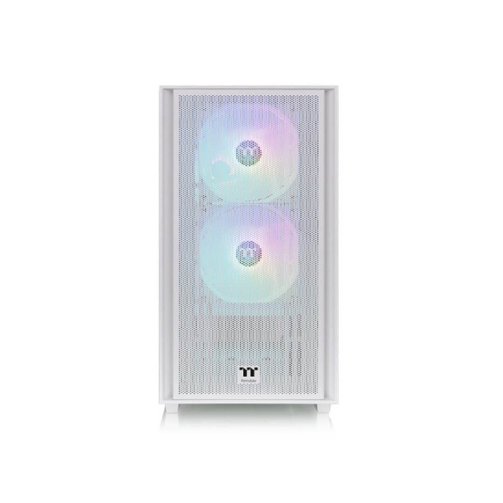 Chasis Thermaltake Versa H16 TG ARGB Snow /White/Win/SPCC/Tempered  Glass*1/120mm ARGB SE Fan*3/PS-TTP-0650NNFABU-3 /Brown  Box