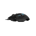 Mouse Gaming Logitech G502 Negro/Cable/Hero/RGB/Pesas 910-005469