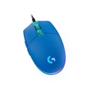 Mouse Gaming Logitech G203 Azul/Cable/USB/RGB/910-005792