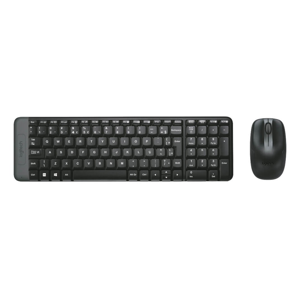 Combo Teclado y Mouse Logitech Mk220 Inalambrico