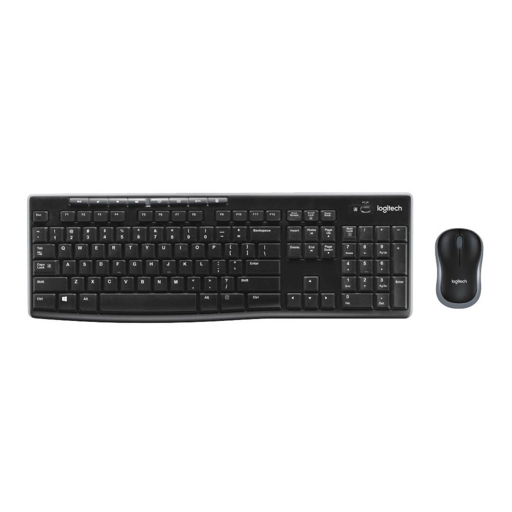 Combo Teclado y Mouse Logitech Mk270 Inalambrico