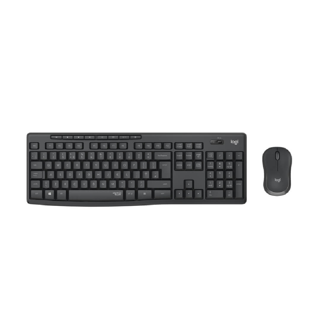 Combo Teclado y Mouse Logitech Mk295 Inalambrico - Silencioso