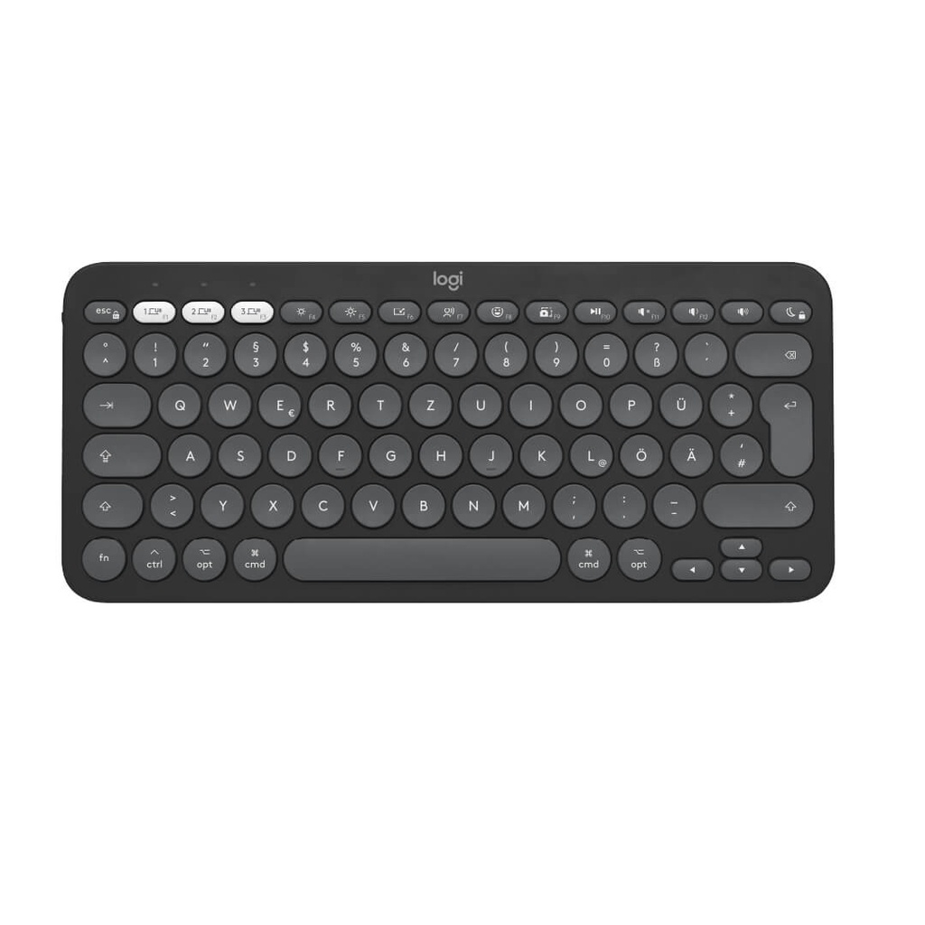 Teclado Logitech Pebble K380 2 Grafito Bluetooth