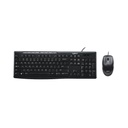 Combo Teclado y Mouse Logitech Mk200 Multimedia Usb