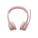 Diadema Logitech Zone 300 Bluetooth Rosa