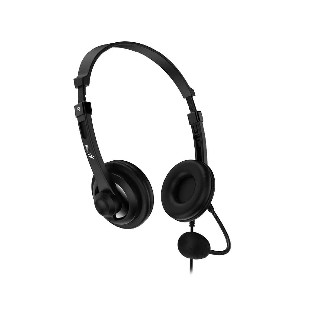 Audifonos Diadema Genius HS-230U Usb  Negro con Microfono
