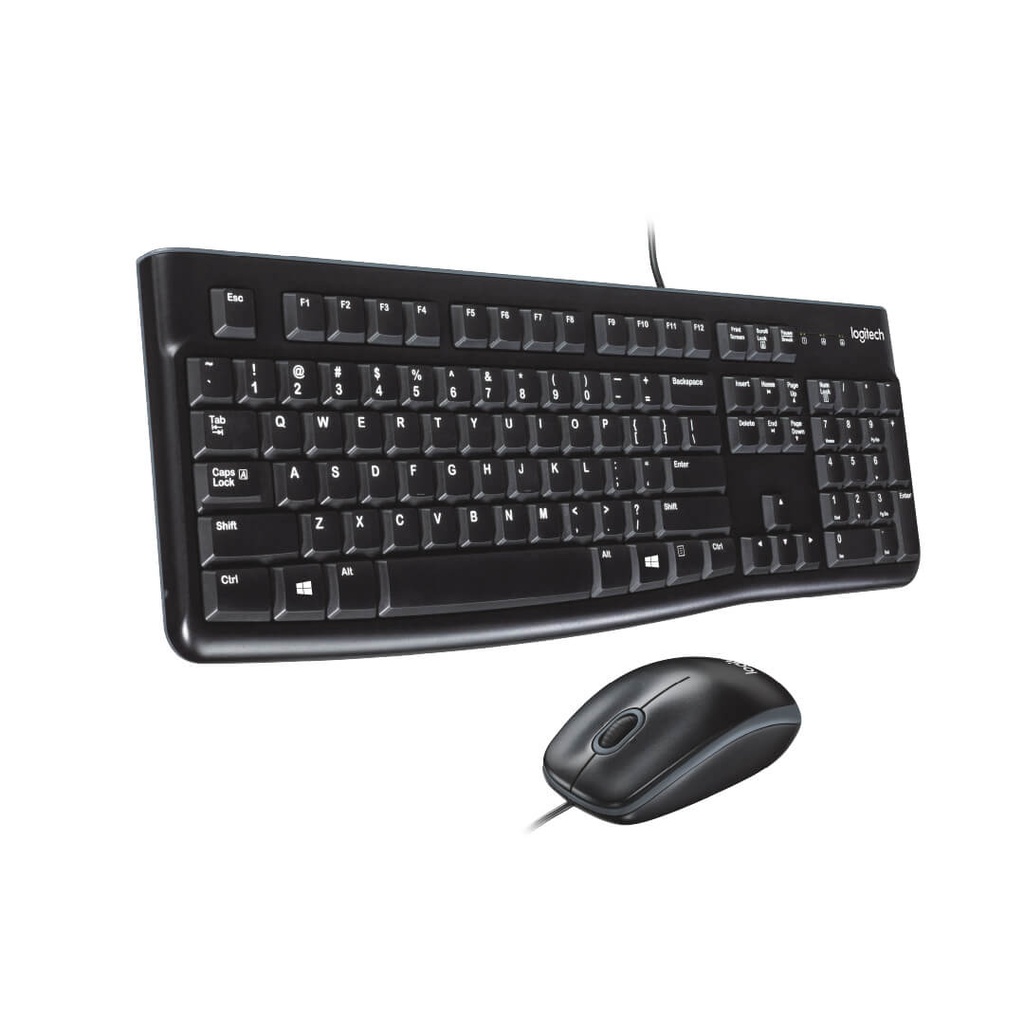 Combo Teclado y Mouse Logitech Mk120 Usb  920-004428