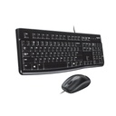 Combo Teclado y Mouse Logitech Mk120 Usb  920-004428