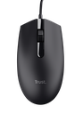 Mouse Alambrico Trust Basi Negro ( 1200 dpi)