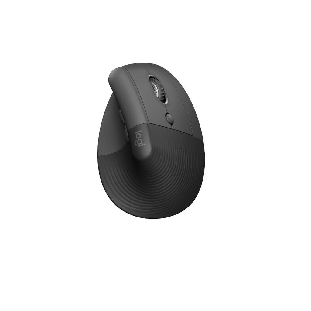 Mouse Logitech Lift Vertical Ergonómico Izquierdo Inalambrico-Bluetooth Grafito