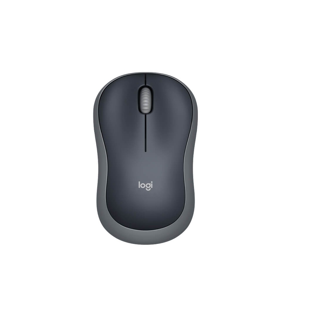 Mouse Logitech M185 Inalmbrico Negro-Gris
