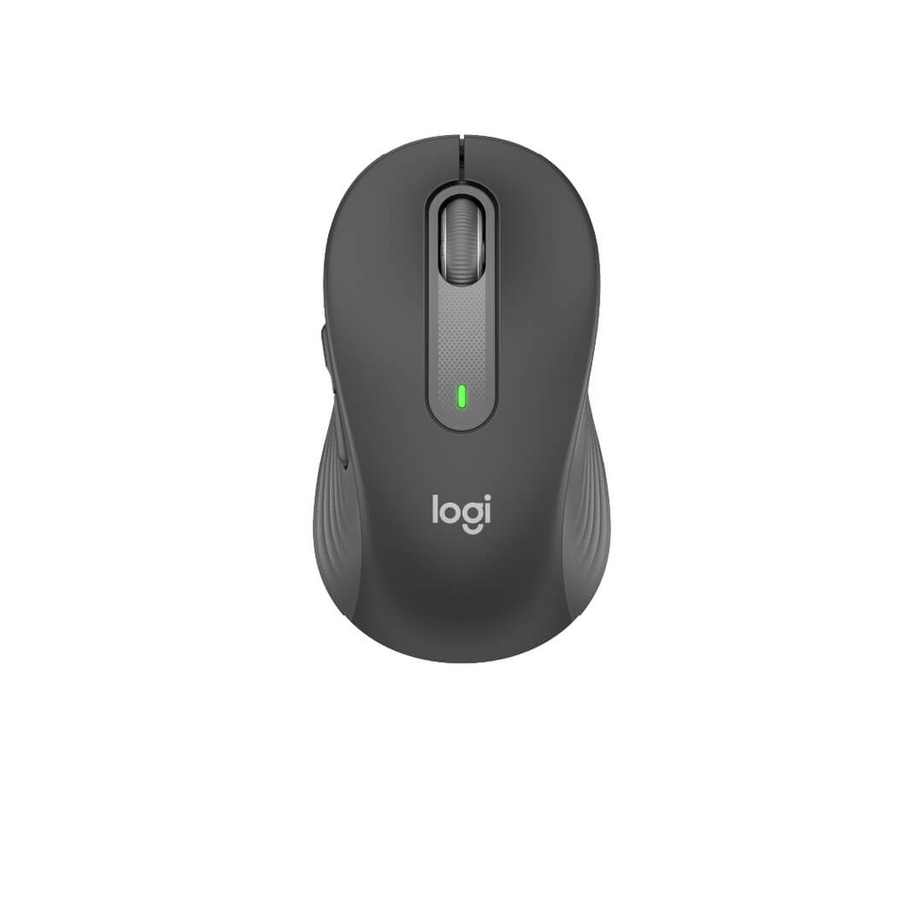 Mouse Logitech M650 Signature Grande Inalambrico-Bluetooth Negro