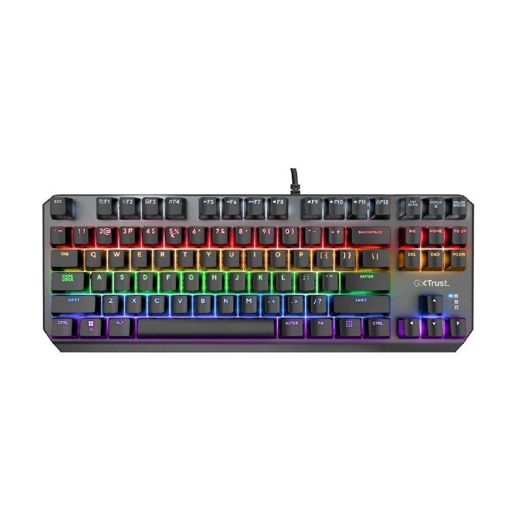 Teclado Gamer trust Gxt 834 Callaz Mecanico TKL