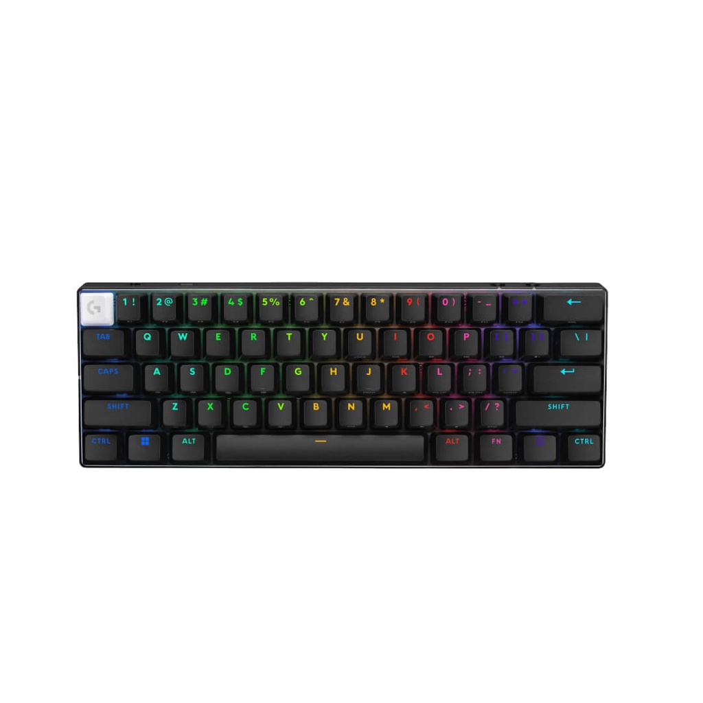 Teclado Gaming Logitech G Pro X 60% Negro/Mecánico/Lightspeed/Bluetooth