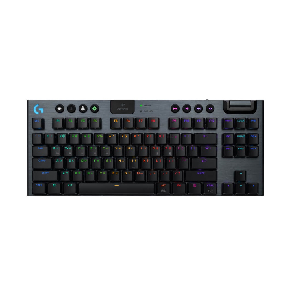 Teclado Gaming Logitech G915X TKL Negro/Mecánico/Lightspeed/Bluetooth
