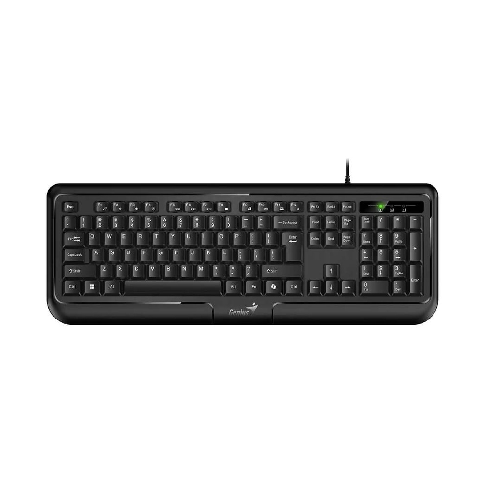 Teclado Genius KB-118 II Alambrico USB Negro