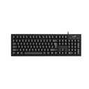 Teclado Genius Smart KB-100 USB Negro Resistente a Liquidos