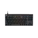 Teclado Gaming Logitech Pro X TKL Rapid Magnético Negro/USB
