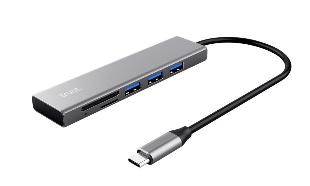 Hub Trust 4 Puertos Usb tipo C Halyx 3.2