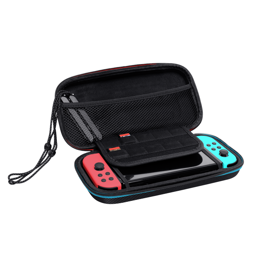 Estuche Rigido Para Nintendo Switch Negro Trust Gxt1248