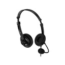 Audifonos Diadema Genius HS-230U Usb - C  Negro con Microfono PN-31710021405