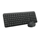 Combo Teclado y Mouse Logitech Mk250 Bluetooth Grafito